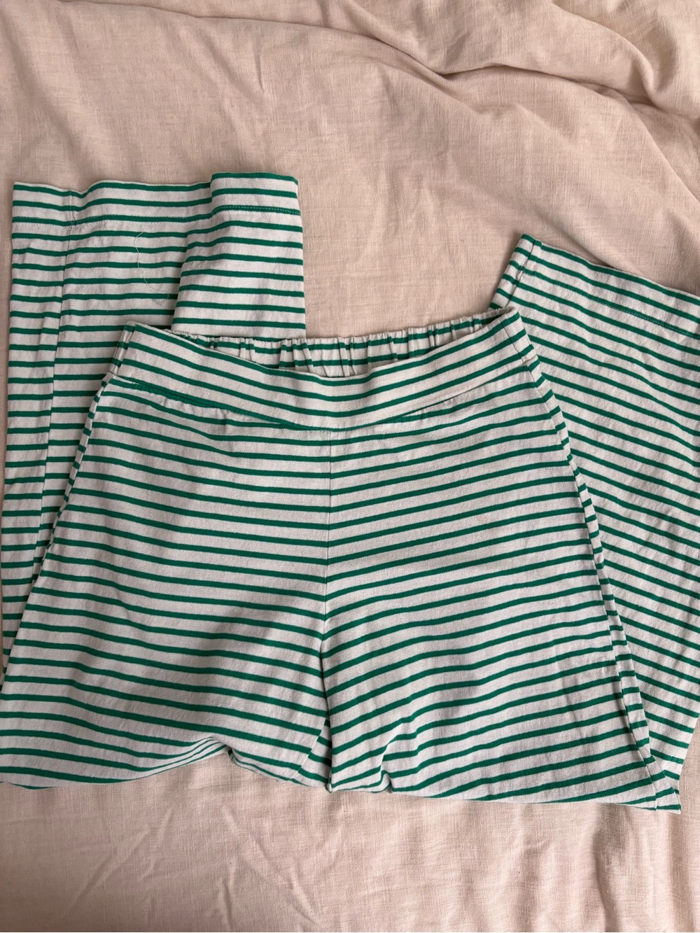 Free People Sailor Tube set in size Medium in Green and White - Picture 2 of 7